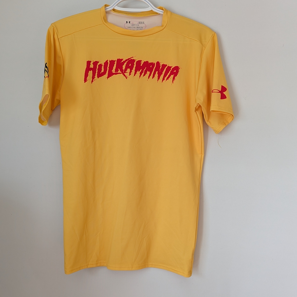 Under Armour Yellow Hulkamania Men's Shirt
